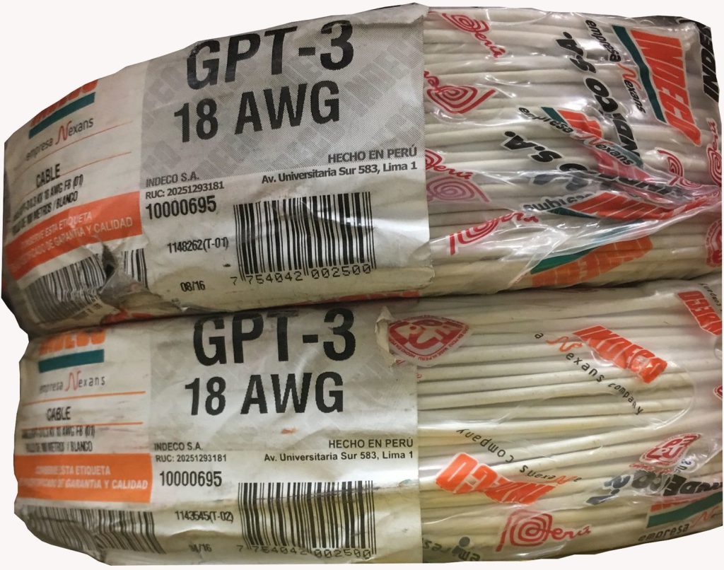 CABLE INDECO GPT 18AWG