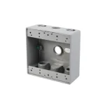 CAJA CUADRADA CONDUIT ALUMINIO X 5 SAL