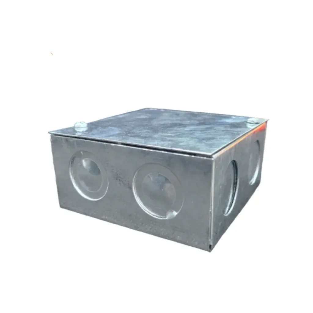 CAJA DE PASE 4X4X2 TROQUELADA ESP. LIVIANA