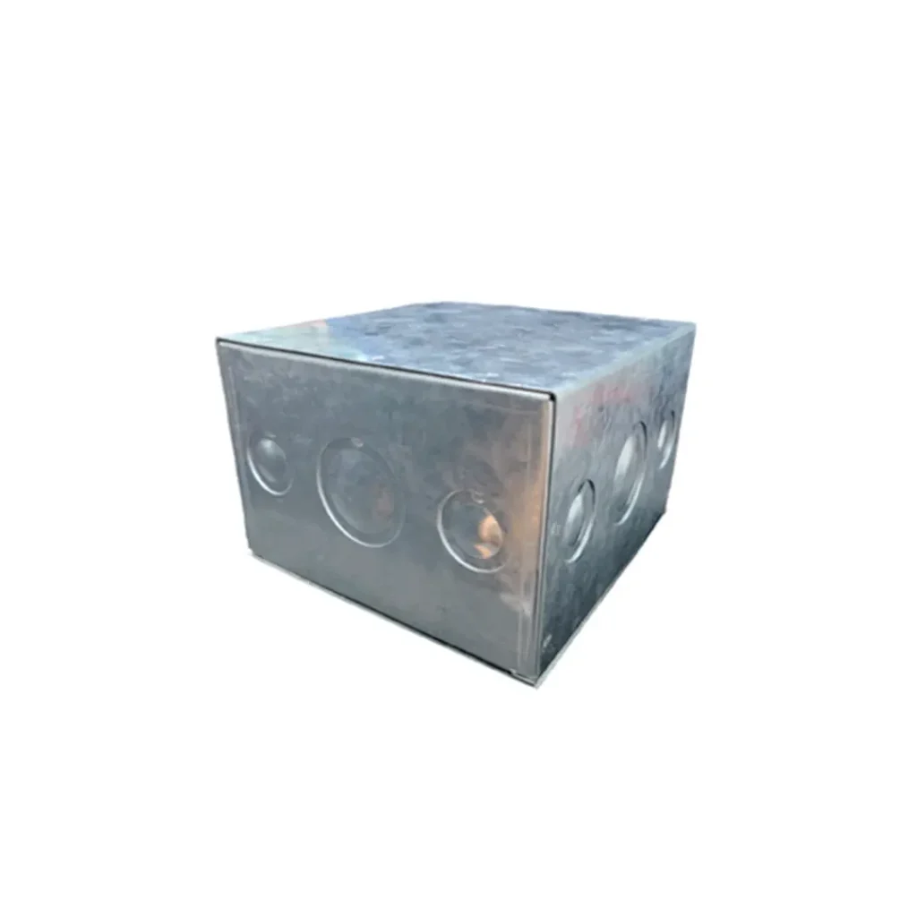 CAJA DE PASE 6X6X4 TROQUELADA ESP. LIVIANA