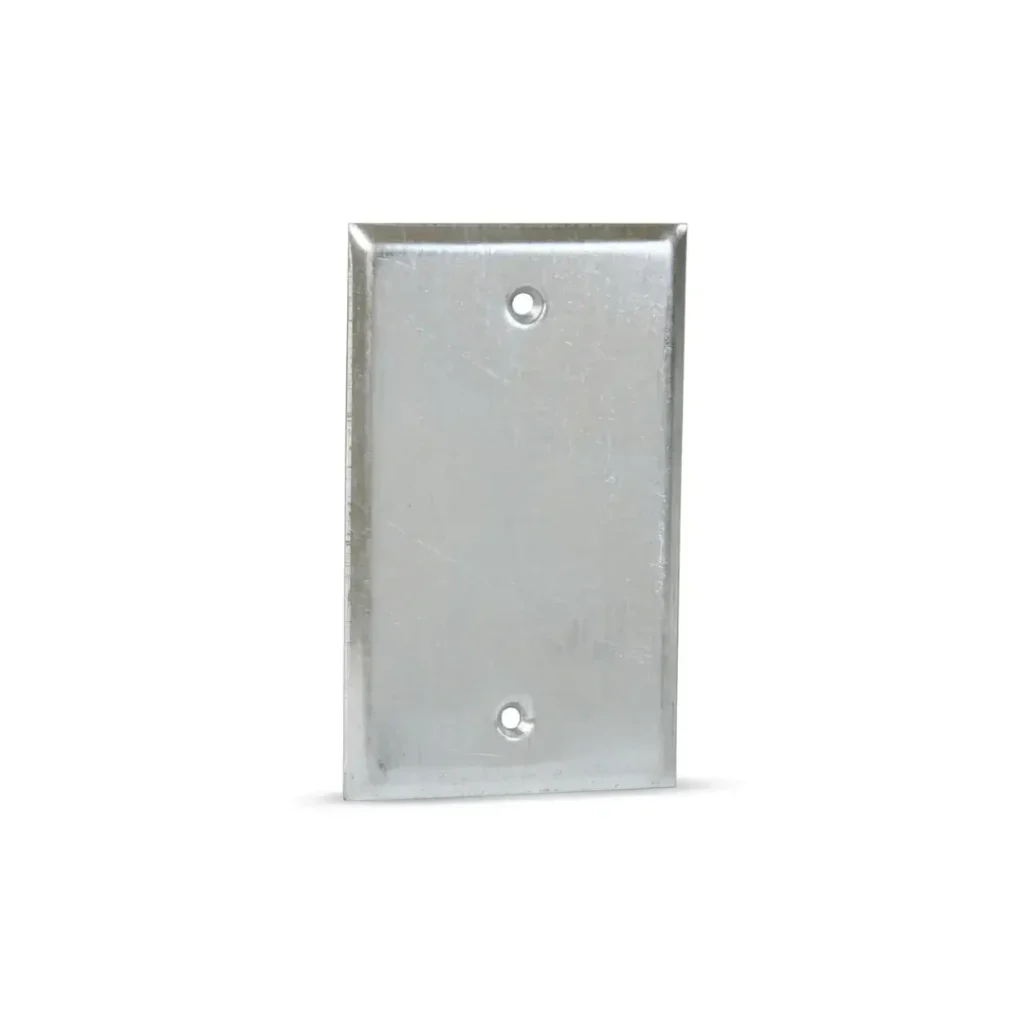 Tapa Rectangular Ciega con Hueco liviana